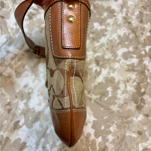 Coach Brown and Tan Women's Bag - Picture 3 of 6